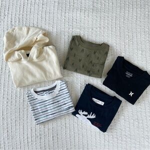 Bundle of 5 super cool t-shirts Abercrombie kids, Old Navy, Hurley & Art Class